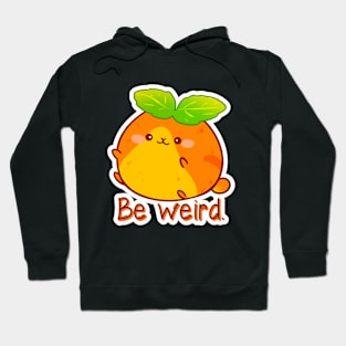 Zilchy Noodle - Be weird. Hoodie